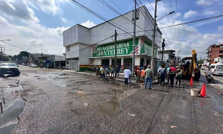 Resuelve Centro severa anegación en Tamulté de las Barrancas