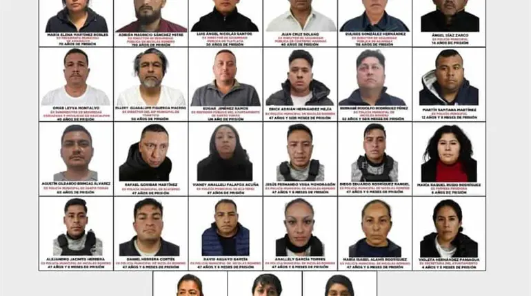 Suman m&aacute;s de 1,200 a&ntilde;os de prisi&oacute;n a detenidos con &acute;Operaci&oacute;n Enjambre&acute; en Edomex