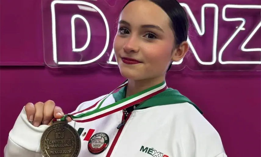 Adolescente tabasqueña se corona en campeonato Panamericano de Cheer Dance