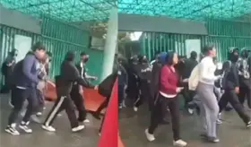 Encapuchados irrumpen en Colegio de Bachilleres 6 de Iztapalapa y lanzan petardos; reportan un lesionado