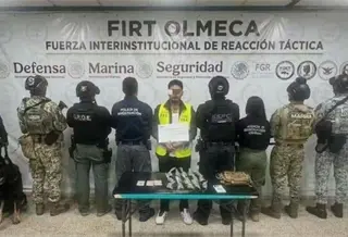 Detienen en Tabasco a &acute;El Cabra&acute; presunto l&iacute;der del grupo Mara 18