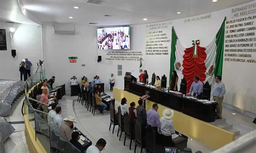 Por mayoría, Congreso tabasqueño aprueba cuentas públicas 2025