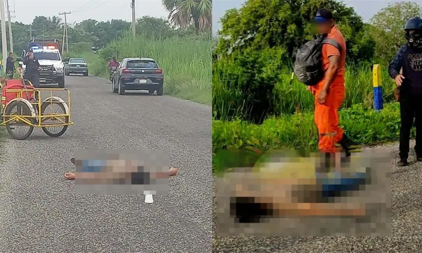 Ejecutan a hombre en la carretera Estancia Vieja, Centro