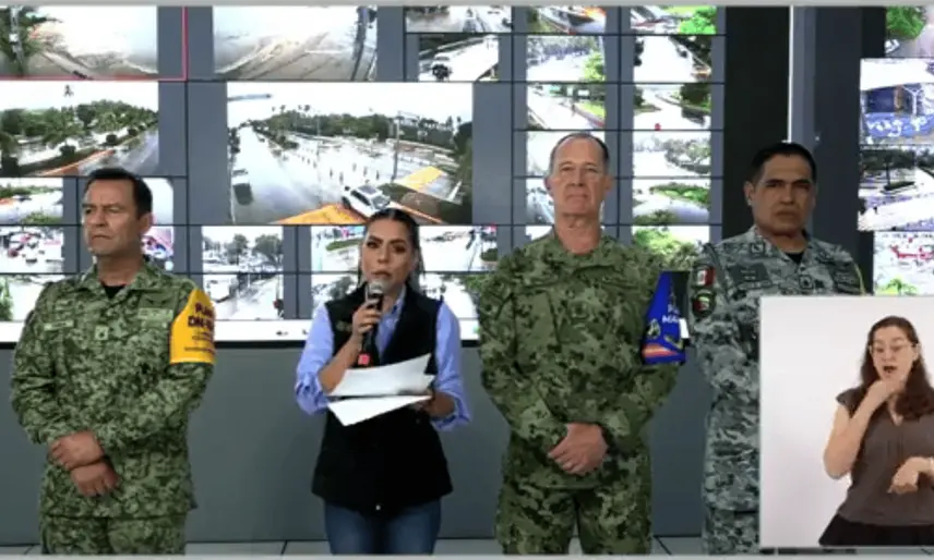 Reportan saldo blanco en Guerrero, tras paso del huracán Simón