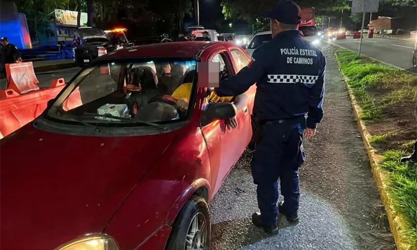 Operativo Alcoholímetro deja 11 vehículos detenidos en Villahermosa; los conductores fueron infraccionados