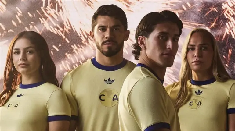 Am&eacute;rica present&oacute; su jersey conmemorativo de su aniversario 110