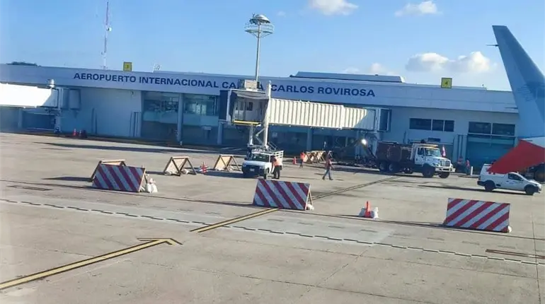 Registra Aeropuerto de Villahermosa incremento de 9.4% en tr&aacute;fico de pasajeros durante septiembre