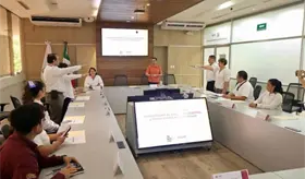 Rinden protesta representantes de los Comit&eacute;s de &Eacute;tica del Centro Estatal de Hemoterapia y del Centro Estatal de Trasplantes