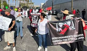 Anuncian trabajadores del IMSS marcha nacional para el 14 de octubre