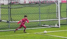 El tabasque&ntilde;o Augusto Rosas anot&oacute; gol con el Toluca sub-11 en la goliza de 18-0 sobre Santos