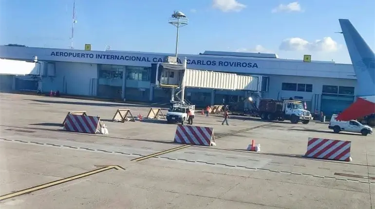 Aeropuerto de Villahermosa registra incremento de 9.4% en tr&aacute;fico de pasajeros en septiembre