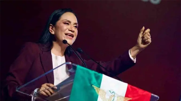 En 2027 la oposici&oacute;n "nos har&aacute; lo que el viento a Ju&aacute;rez", dice Ariadna Montiel en Consejo Nacional de Morena
