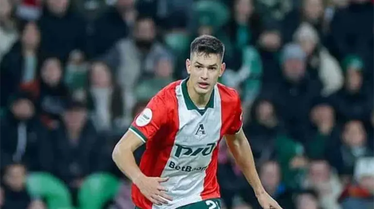 C&eacute;sar Montes anota con el Lokomotiv en la goleada sobre el Fakel Vor&oacute;nezh
