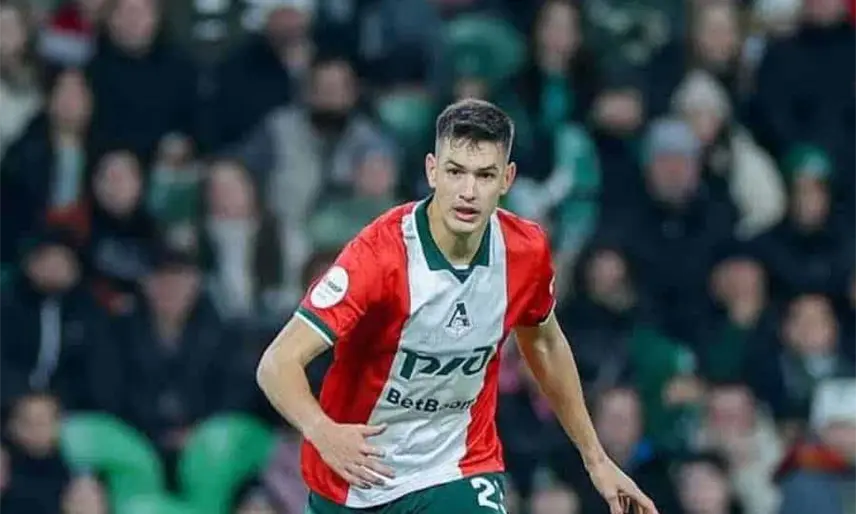 César Montes anota con el Lokomotiv en la goleada sobre el Fakel Vorónezh