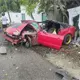 Aparatoso accidente automovil&iacute;stico en los l&iacute;mites de Para&iacute;so y Comalcalco