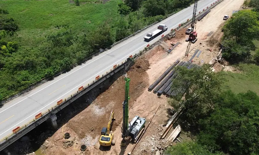 Anuncia SICT cierre parcial de carril en la Villahermosa-Escárcega por trabajos de ampliación