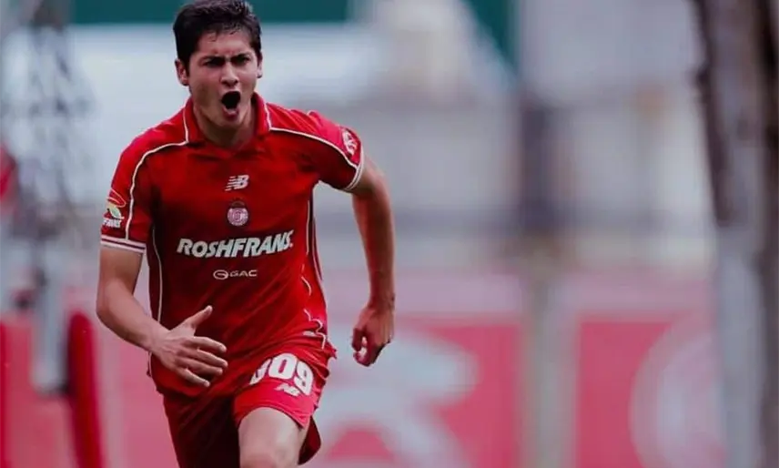 El tabasqueño Fernando Ruiz anota ante Puebla y ya suma 9 goles con el Toluca sub-17 en el actual torneo