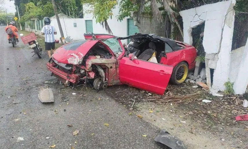 Aparatoso accidente en los límites de Paraíso y Comalcalco