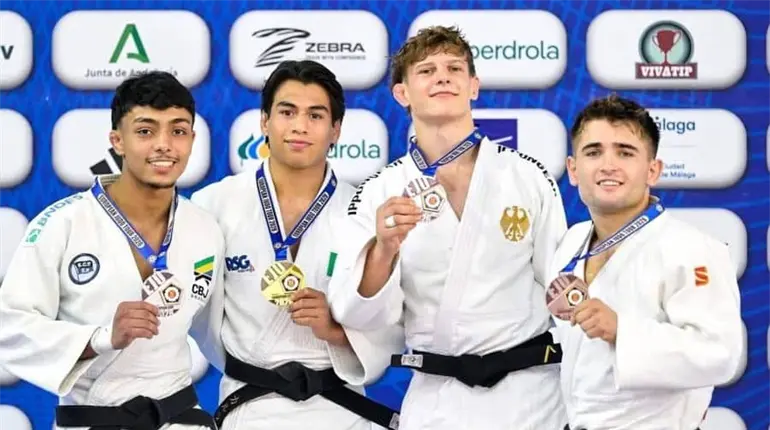 El judoka mexicano Eduardo Sagastegui gana oro en Copa Europea Senior en M&aacute;laga