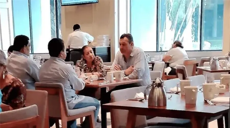 Reuni&oacute;n con F&oacute;cil y Cabrera fue para reflexionar sobre la situaci&oacute;n de Tabasco: Evaristo Hern&aacute;ndez