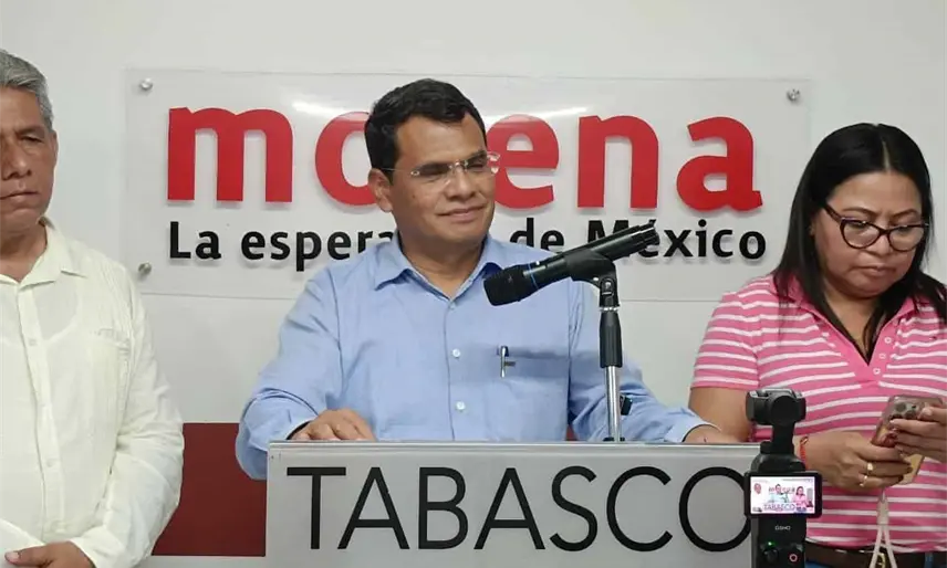 Morena Tabasco llama a partidos a generar condiciones de respeto y civilidad