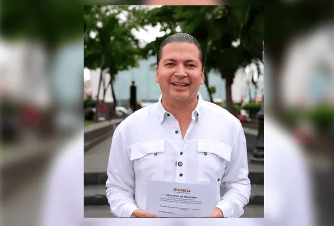 Formaliza Jorge Bracamonte su registro como aspirante a coordinador municipal de Morena en Centro