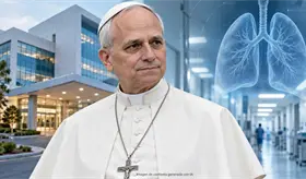 Internar&aacute;n este martes al Papa Le&oacute;n XIV para intervenci&oacute;n quir&uacute;rgica en el pulm&oacute;n