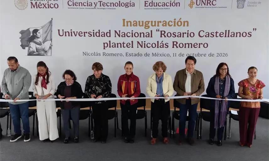 La educación cierra la puerta a la delincuencia: Sheinbaum al inaugurar universidad
