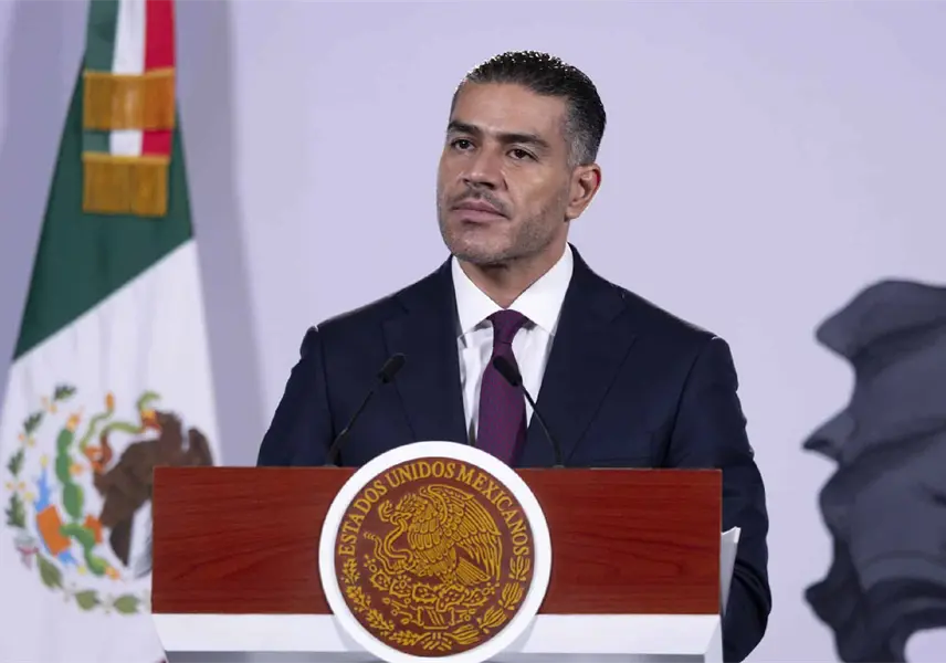 Harfuch resalta en La Ma&ntilde;anera detenci&oacute;n de polic&iacute;a de Tabasco