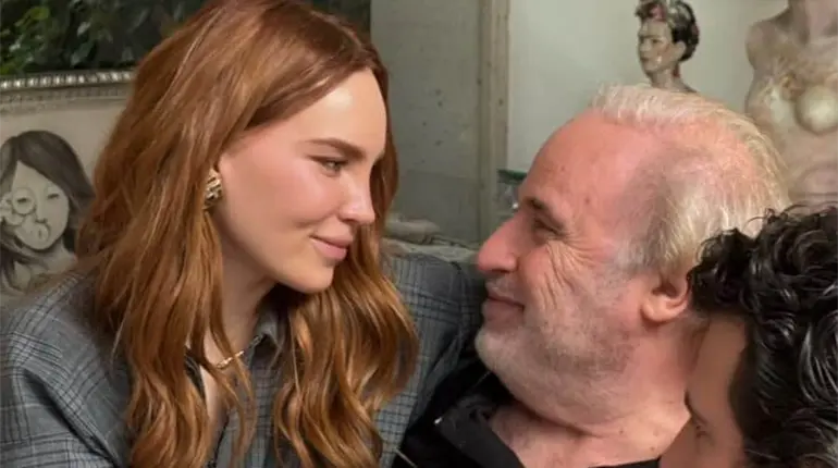 &iexcl;Suegro! Belinda celebra el cumplea&ntilde;os de su pap&aacute;