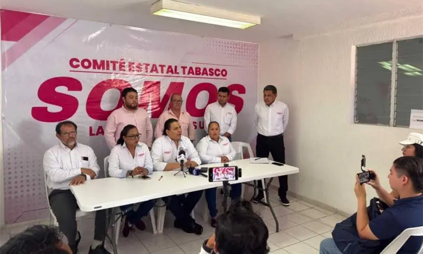 Esta semana definirá Somos Tabasco proceso interno para designación de coordinadores