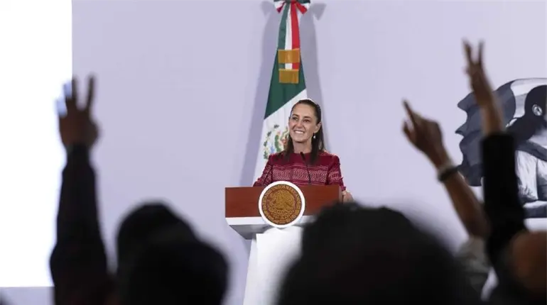 A nosotros nos protege el pueblo, Sheinbaum sobre avance de la derecha en Am&eacute;rica Latina