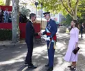 Presidente de Espa&ntilde;a recibe insultos a su llegada al desfile militar del 12 de octubre en Madrid