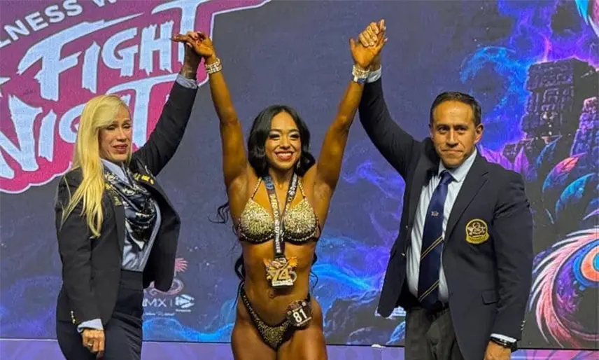 La tabasqueña Margarita Antonio Gutiérrez gana en el Clásico Míster México 2026 de Fisicoconstructivismo