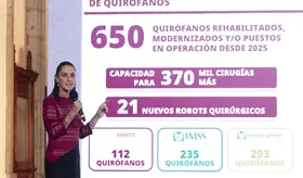 Demandas leg&iacute;timas en el IMSS deben atenderse: Sheinbaum