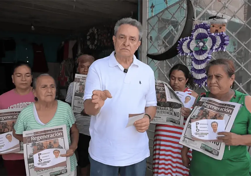 P&iacute;o L&oacute;pez, hermano de AMLO, inicia recorridos en Tuxtla Guti&eacute;rrez rumbo a 2027