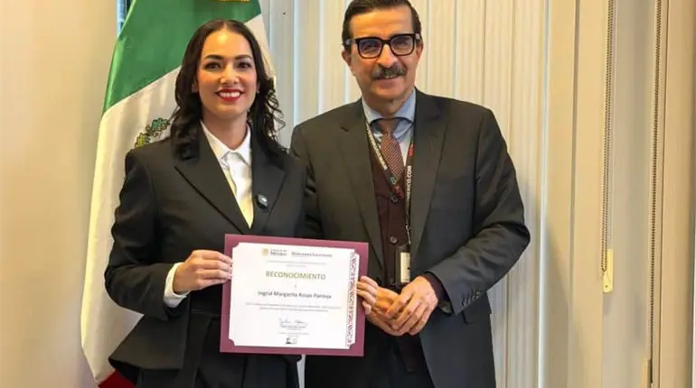 Talento tabasque&ntilde;o brilla en Canad&aacute;; Ingrid Rosas es reconocida por c&oacute;nsul