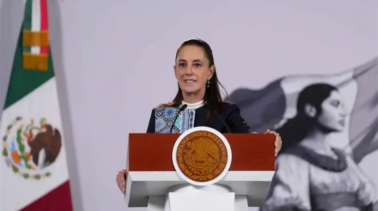 Ventila Sheinbaum que CNDH ya investiga presunto abuso policial durante marcha por el agua en Jalisco