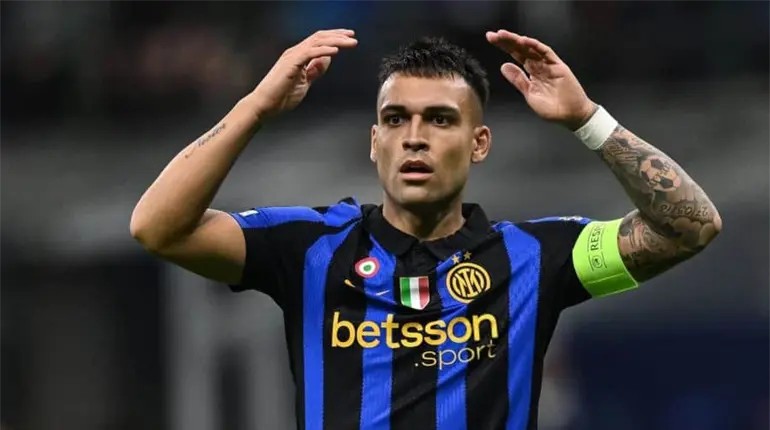 Lautaro Mart&iacute;nez ser&aacute; baja con el Inter de Mil&aacute;n por mes y medio por lesi&oacute;n muscular