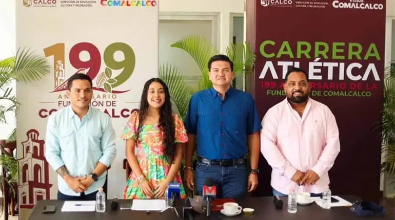 Invitan a participar en la carrera atl&eacute;tica de Comalcalco por su aniversario 199