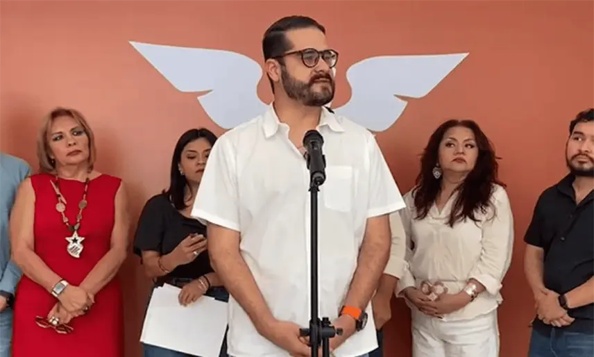 "MC es un partido demócrata": vocero rechaza rompimiento entre dirigente y coordinador de diputados