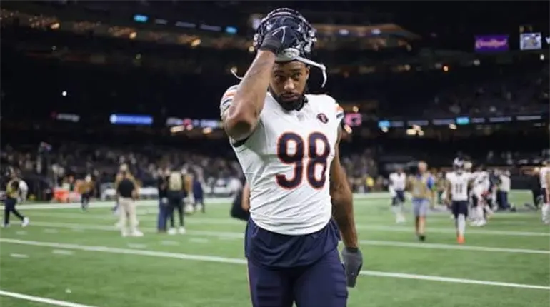 Suspende la NFL a Montez Sweat, de Chicago, por violar pol&iacute;tica de usar sustancias para mejorar rendimiento
