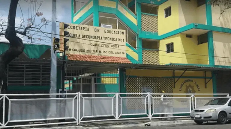 Activan protocolos de seguridad en T&eacute;cnica No. 1 de Villahermosa tras mensajes de riesgo