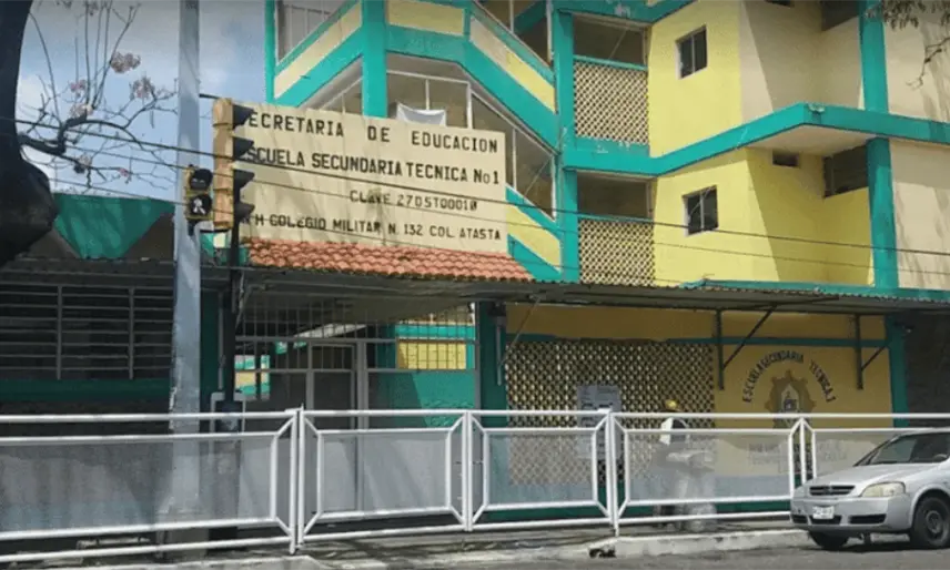 Activan protocolos de seguridad en Técnica No. 1 de Villahermosa tras mensajes de riesgo