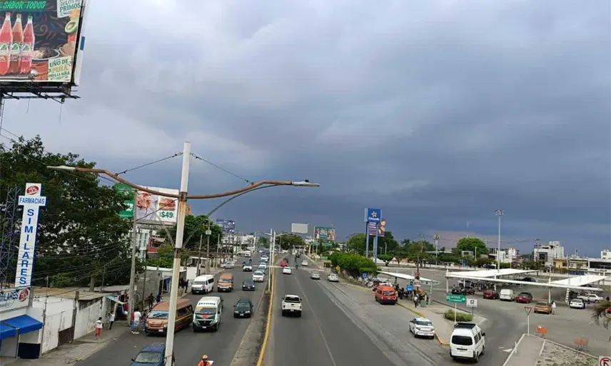 Prevé Conagua posibilidad de lluvias de ligeras a moderadas en Tabasco para este miércoles