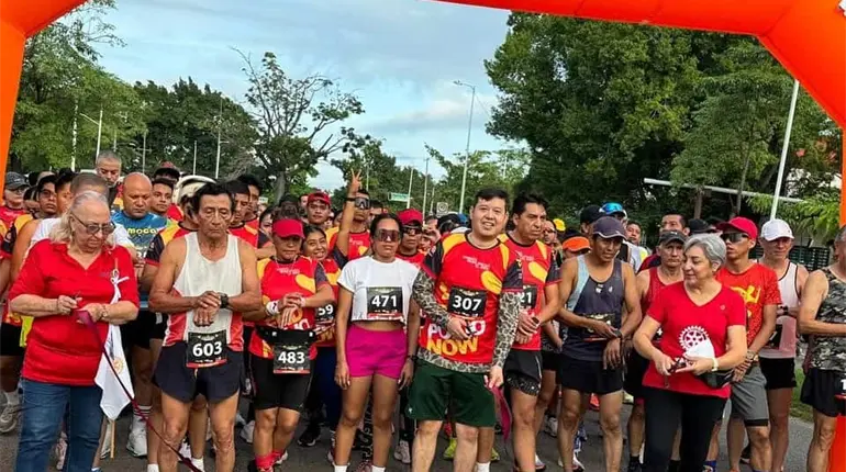 Presentan la 9a Carrera Atl&eacute;tica "Pongamos fin a la Polio" del Club Rotario Tabasco el 8 de noviembre