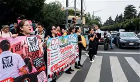 Trabajadores del IMSS anuncian marcha Nacional para el 21 de octubre