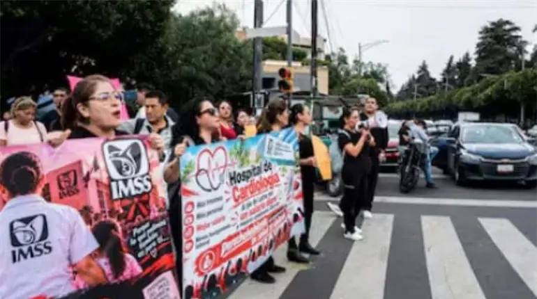 Trabajadores del IMSS anuncian marcha Nacional para el 21 de octubre