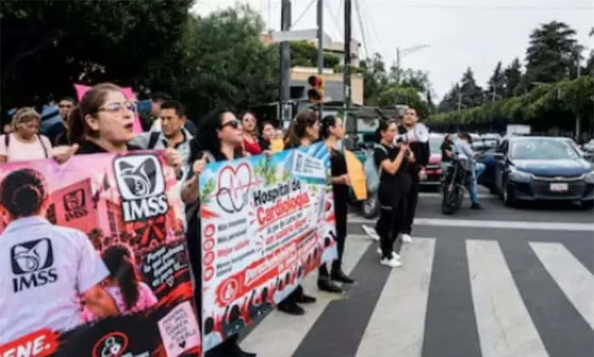 Trabajadores del IMSS anuncian marcha Nacional para el 21 de octubre