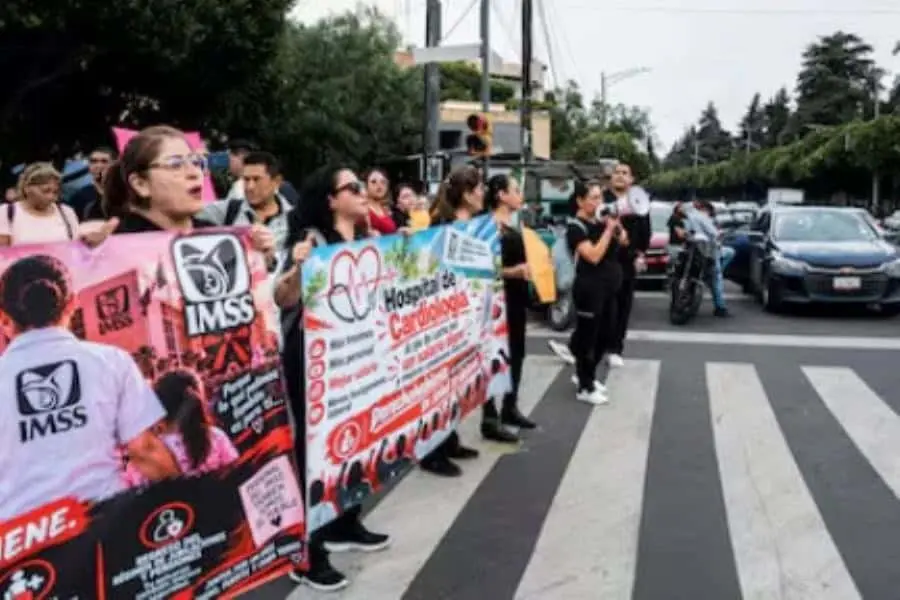 Trabajadores del IMSS anuncian marcha Nacional para el 21 de octubre Trabajadores del IMSS anuncian marcha Nacional para el 21 de octubre
